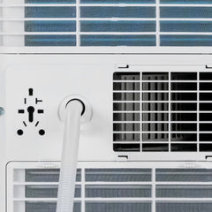 10000 BTU Portable Air Conditioner with Fan, Dehumidifier and Sleep Mode, White, 350 sq ft