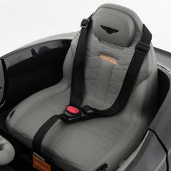 12V Licensed Bentley Bacalar Kids Ride On Racer with 5 Speed Settings, Gas Rod Doors and Spring Suspension, 66 lb, Black