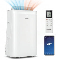 15000 BTU Inverter Portable Air Conditioner, Smart WiFi, Cooling and Heating, CEER 10