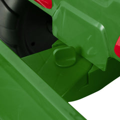 12V Kids Ride On Tractor with Detachable Trailer, Parent Remote, 3 Speeds, Slow Start and Radio, Ages 3 to 8, Dark Green