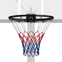 18 inches Basketball Rim Heavy Duty Wall Mounted Basketball Rim Goal Replacement-Black