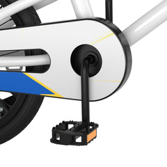 18 Inch Kids Bike with Removable Training Wheels, White