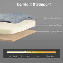 3‑in‑1 Convertible Sofa Bed, Pull Out Sleeper Sofa with USB Charging, Adjustable Backrest, Side Pockets, Beige