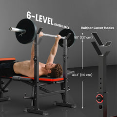 Adjustable Weight Bench for Weight Lifting and Strength Training