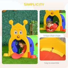 Caterpillar Design Tunnel for Kids to Crawl Through, for 3-6 Years, Multicolour
