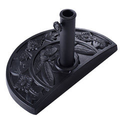20 Inch Outdoor Patio Half Round Umbrella Base