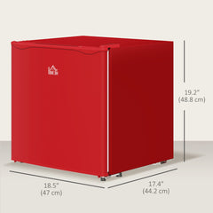 1.1 Cu. Ft. Mini Freezer, Compact Upright Freezer with Reversible Door, Removable Shelf, Adjustable Temperature, Black