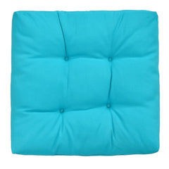 21 Inch x 21 Inch Patio Chair Seat Cushion Pads for Indoor and Outdoor-Turquoise