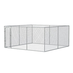 172.2 Sq. Ft. Dog Playpen Outdoor with Galvanized Steel Frame, for Small and Medium Dogs, 13' L x 13' W x 5.9' H