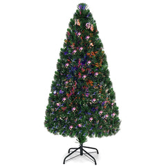 5 FT Fibre Optic Christmas Tree, 170 Tips with 7 Colour Changing Light