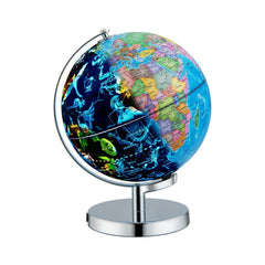 3-in-1 Illuminated World Globe with Stand and, 88 Constellations