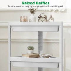 3-Tier Corner Shower Caddy 2-Pack with Detachable Design-White