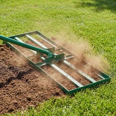 30 x 10 Inch Heavy Duty Lawn Level Tool with 69 Inch Handle-Green