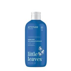 ATTITUDE Bubble Wash for Kids, Made in Canada, EWG Verified, Plant- and Mineral-Based Natural Ingredients, Vegan and Cruelty-free, Blueberry, 473 mL