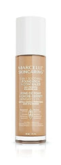Marcelle Skincaring 2-In-1 Soothing Foundation + Concealer, Buff Beige, With Hyaluronic Acid, Medium Coverage, Matte Finish, Oil-Free, Cruelty-Free, Fragrance-Free, Hypoallergenic, 30 mL
