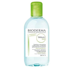 Bioderma - Sébium H2O - Micellar Water - Cleansing and Make-Up Removing - for Combination to Oily Skin , 8.4 Fl Oz (Pack of 1)