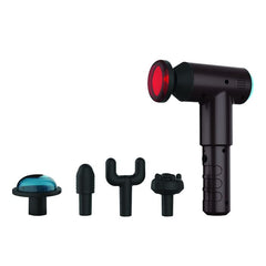 Obusforme Active Pro Rechargeable Hot and Cold Massager | Handheld Deep Tissue Massage Gun | 3 Intensity Levels, 5 Interchangeable Attachments