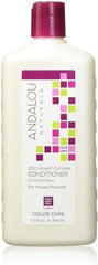 Andalou Naturals 1000 Roses Complex Conditioner - Color Care All Natural Conditioner for Damaged and Processed Hair, 340 mL