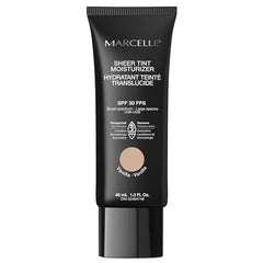 Marcelle Sheer Tint Moisturizer SPF 30, Vanilla, with Hyaluronic Acid and Aloe, Hypoallergenic, Non-Comedogenic, Fragrance-Free, Paraben-Free, Oil-Free, 40 mL