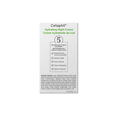 Cetaphil Hydrating Night Cream for Face (48gr) - Made with Hyaluronic Acid and Olive Oil Extract - 24Hr Intense Hydration - Fragrance-Free, Paraben-Free - For Dry and Sensitive Skin