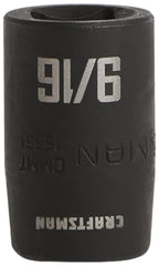 CRAFTSMAN® 1/2 in. Drive, 9/16 in. SAE Impact Shallow Socket (CMMT15851)