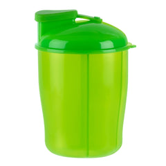 EZY DOSE Vitamin Organizer, 6 Large Compartments, 30-Day Vitamin and Medicine Storage, Green