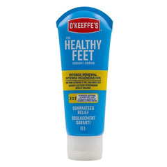 O'Keeffe's Healthy Feet Intense Renewal with Urea, Moisturizing Foot Cream, Softens Extremely Dry, Callused Feet, 3 in 1 Hydration, 3oz/85g, Tube, (Pack of 1)