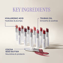 Marcelle Lip Loving Colour & Caring Oil-in-Stick, Dreaming Pink, Vegan, Cruelty-Free, Clean, Paraben-Free, Fragrance-Free, Hypoallergenic, 3g