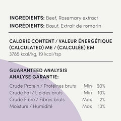 Crumps' Naturals Beef Sprinkles, Brown, 4.2 Ounce (Pack of 1)