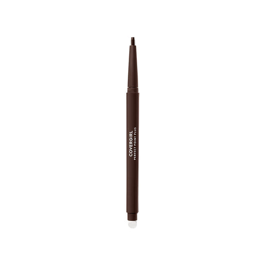 COVERGIRL - Perfect Point Plus Eyeliner, micro-fine point, precise line, built-in smudger tip for a softer, smokier look, 100% Cruelty-Free, Espresso - 210