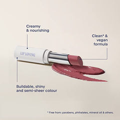 Marcelle Lip Loving Colour & Caring Oil-in-Stick, Dreaming Pink, Vegan, Cruelty-Free, Clean, Paraben-Free, Fragrance-Free, Hypoallergenic, 3g