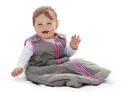 baby deedee Sleep Nest Sleeping Sack, Warm Baby Sleeping Bag, fits Newborns and Infants, Small, 0-6 Months, Slate Hot Pink