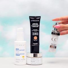 Marcelle Sheer Tint Moisturizer SPF 30, Porcelain, with Hyaluronic Acid and Aloe, Hypoallergenic, Non-Comedogenic, Fragrance-Free, Paraben-Free, Oil-Free, 40 mL