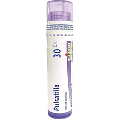 Boiron Pulsatilla 30ch,Homeopathic medicine. Each tube contains 4 g (approximately 80 pellets)