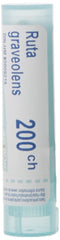 Boiron Ruta graveolens 200ch,Homeopathic medicine. Each tube contains 4 g (approximately 80 pellets)