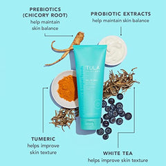 TULA Skincare Cult Classic Purifying Face Cleanser, Daily Wash for Pores & Skin Balance with Prebiotic Extracts, Antioxidants & Turmeric, Deep Cleansing Formula, 6.7 FL OZ