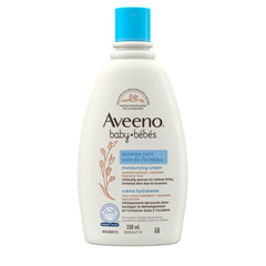 Aveeno Baby Eczema Care Daily Moisturizing Body Cream for Sensitive Skin, Soothing Eczema Relief Cream, Colloidal Oat & Ceramide for Dry & Itchy Skin, Steroid- & Fragrance-Free, 330 mL