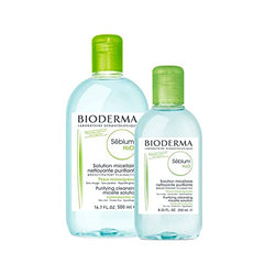 Bioderma - Sébium H2O - Micellar Water - Cleansing and Make-Up Removing - for Combination to Oily Skin , 8.4 Fl Oz (Pack of 1)