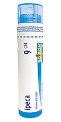 Boiron Ipeca 9ch,Homeopathic medicine. Each tube contains 4 g (approximately 80 pellets)