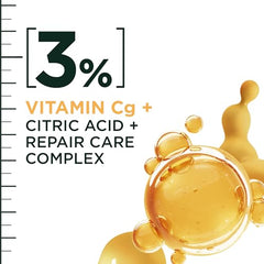 Garnier Fructis Hair Filler + Vitamin C Strength Repair Sulfate-Free Shampoo, for Weak Damaged Hair, up to 4X Less Breakage & 79% More Strength, 300ml