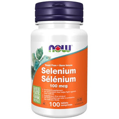 NOW Supplements, Selenium (L-Selenomethionine) 100 mcg, Essential Mineral, 100 Tablets