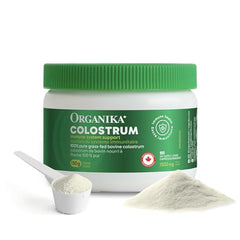 Organika Canadian-Made Colostrum (Bovine)- Immune Support, Grass-Fed- 150g