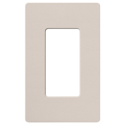 Lutron Claro 1 Gang Decorator/Rocker Wallplate, Matte | SC-1-TP | Taupe