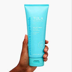 TULA Skincare Cult Classic Purifying Face Cleanser, Daily Wash for Pores & Skin Balance with Prebiotic Extracts, Antioxidants & Turmeric, Deep Cleansing Formula, 6.7 FL OZ
