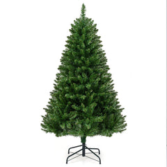 5 FT Pre-Lit Hinged Christmas Tree with 510 Tips, 400 Warm White LEDs, 7 Modes and Memory