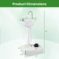 5 Gallon Portable Wash Sink