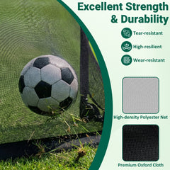 5 x 3 FT Portable Pop-up Football Training Equipment with Net