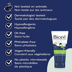 Biore Pore Unclogging Scrub, Exfoliating Wash for the Face (140 g)