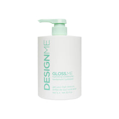 GLOSS.ME Hydrating Conditioner by DESIGNME | Moisturizing with Hemp & Argan Oil for Dry, Damaged Hair | Adds Softness, Shine & Smooths Frizz | Conditioner for All Hair Types, Color Safe