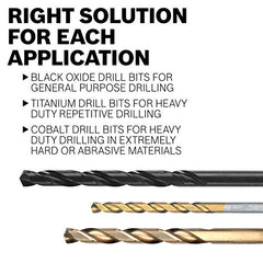 Bosch BL2183 7/8-Inch Black Oxide 1/2-Inch Red Drill Bit